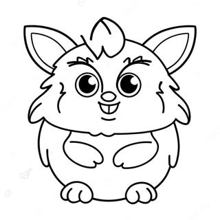 Furby Farvelægningsider