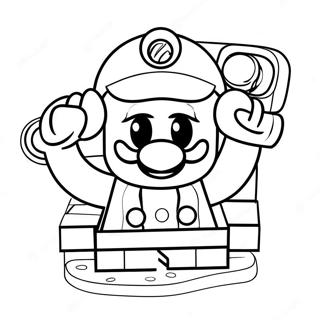 Lego Mario Farvelægningsider