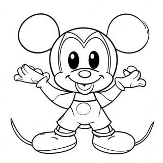 Mickey Mouse Valentinsdag Malebog 13680-10760