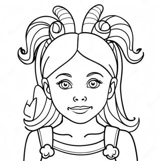 Cindy Lou Who Farvelægningsider