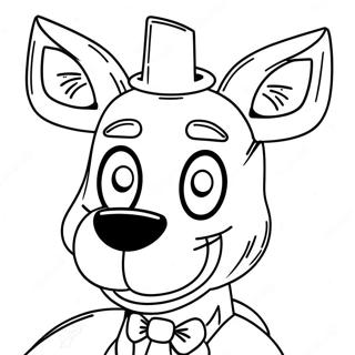 Mangle Fnaf Farvelægningsider