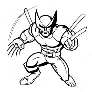 Wolverine I Aktion Malebog 19723-15592