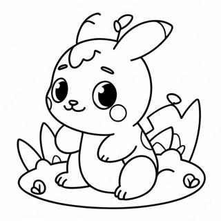 Baby Pokemon Farvelægningsider