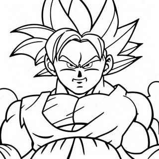 Goku Super Saiyan 4 I Aktion Malebog 28235-22299