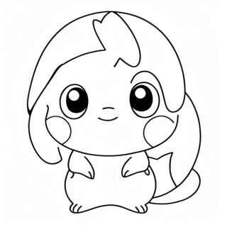 Chibi Pokemon Farvelægningsider