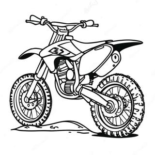 Motocrosscykel Farvelægningsider