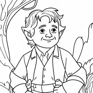 Bilbo Baggins Eventyrlig Malebog 30055-23752