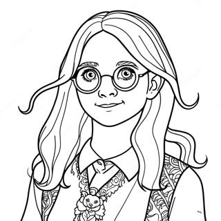 Luna Lovegood Farvelægningsider