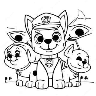 Halloween Paw Patrol Malebog 3410-2724