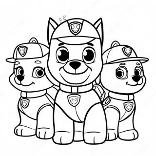 Paw Patrol Figurer I Spooky Kostumer Malebog 3411-2717