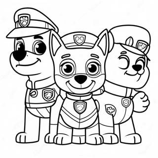 Paw Patrol Figurer I Spooky Kostumer Malebog 3411-2719