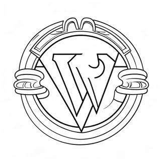 Warner Bros Logo Malebog 34203-27050