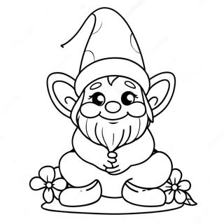 Paske Gnome Farvelaegningsside 42623-33702