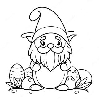 Paske Gnome Farvelaegningsside 42623-33703