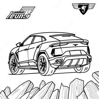 Lamborghini Urus Racing Farvelaegningsside 42644-33706