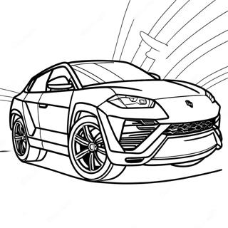 Lamborghini Urus Racing Farvelaegningsside 42644-33708