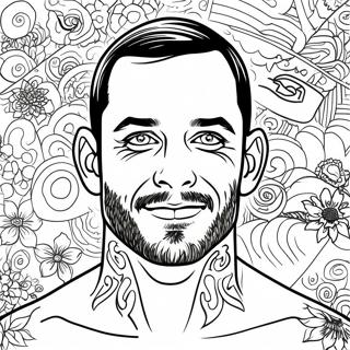 Cm Punk Farvelaegningsside 44413-35101