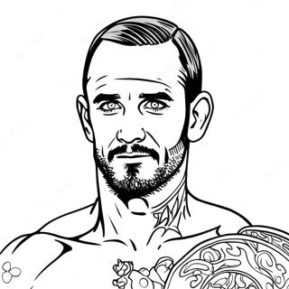 Cm Punk Farvelaegningsside 44413-35104