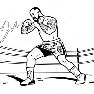 Cm Punk I Aktion Farvelaegningsside 44414-35126