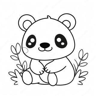 Kawaii Panda Farvelægningsider