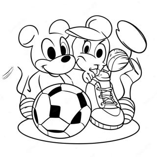 Disney Sports Farvelaegningsside 50293-39781