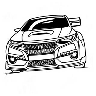 Honda Civic Type R Racing Farvelaegningsside 56263-44508