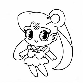 Chibi Sailor Moon Farvelaegningsside 57443-45453