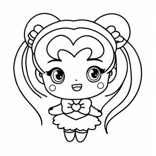 Chibi Sailor Moon Farvelaegningsside 57443-45456