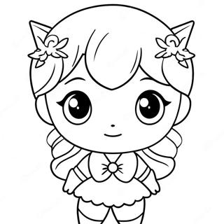 Sod Chibi Sailor Mercury Farvelaegningsside 57444-45438