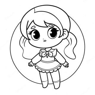 Sod Chibi Sailor Mercury Farvelaegningsside 57444-45439