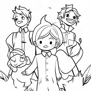 The Promised Neverland Farvelaegningssider 59133-46786