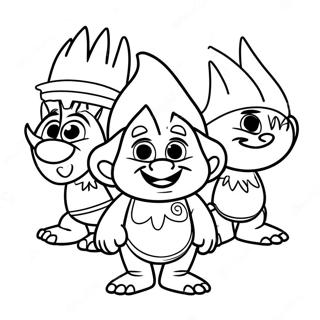 Trolls Verdens Tour Malebog 6230-4964