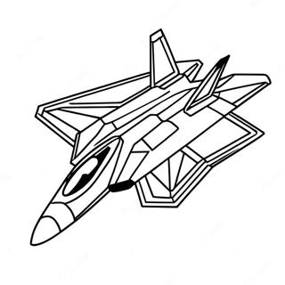 F22 Jagerfly Farvelægningsider