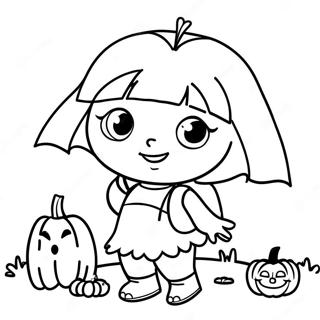 Dora Halloween Malebog 63353-50119