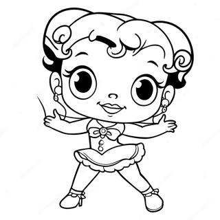 Betty Boop Farvelægningsider